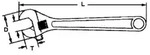 Tegtools 105870406 Englisch/einstellbarer Schl&uuml;ssel 12 4005
