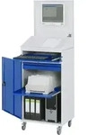 Computer-schrank 61, B650 Xt520xh1895mm, Mobil - Rau