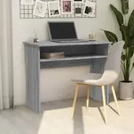 Schreibtisch Grau Sonoma 90x50x74 Cm Holzwerkstoff Vidaxl