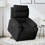 Relaxsessel Mit Aufstehhilfe Elektrisch Schwarz Samt - Vidaxl