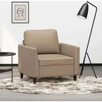 Sessel Cappuccino-braun 60 Cm Kunstleder Vidaxl