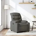 Relaxsessel Dunkelgrau Stoff - Vidaxl