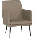 Sessel Cappuccino-braun 61x78x80 Cm Kunstleder Vidaxl
