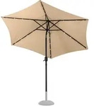 Dema - Alu-sonnenschirm Triest Solar / Led Beige