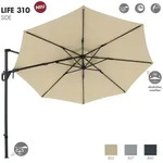 Doppler Life Side &Oslash; 310 Cm Rund Pendelschirm Sonnenschirm Ampelschirm In 3 Farben