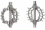 Kstools - Kettenschleuderkopf Mit Spike-kette, 2 Ketten &Oslash;45mm,22mm