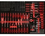 Ks Tools 1/4 Steckschl&uuml;ssel- / Und Schraubendreher-satz In Schaumstoffeinlage,