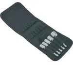 Tecwerk Steckschl&uuml;sselsortiment 5-tlg.sw 6/7/8/10/13mm Antr.1/4 Zoll 6kt E6,3