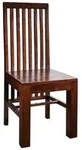 Massivmoebel24 - Stuhl Akazie 46x46x109 Nougat Lackiert Oxford 26