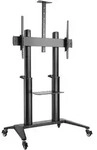 Mobiler Stand-trolley Schwarz