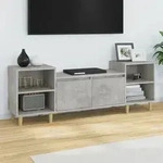 Vidaxl - Tv-schrank Betongrau 160x35x55 Cm Holzwerkstoff