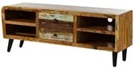 Massivmoebel24 - Tv-board Altholz 170x45x65 Mehrfarbig Lackiert Sixties 117