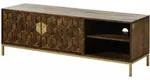 Tv-board Mango 145x45x50 Braun Ge&ouml;lt Diamond 206