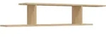 Tv-wandregal Sonoma-eiche 125x18x23 Cm Holzwerkstoff Vidaxl