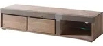 Massivmoebel24 - Tv-board Akazie 180x48x39 Beige Lackiert Amsterdam 101