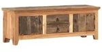 Vidaxl - Tv-schrank 120x30x40 Cm Akazie Und Recyceltes Massivholz