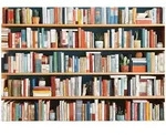 Fototapete Bibliothek B&uuml;cher &ndash; Moderne Gro&szlig;format Wandtapete 400x280 Cm &ndash;...