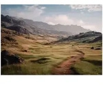 Fototapete Landschaft Natur Berge &ndash; Moderne Gro&szlig;format Wandtapete 200x140 Cm &ndash;
