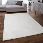 Paco Home - Teppich Wohnzimmer Kunstfell Shaggy Hochflor Waschbar In...