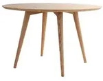 Design-esstisch Esche D120 Livia