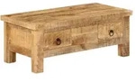 Couchtisch 90x45x35 Cm Massivholz Mango Vidaxl568362