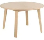 Ebuy24 - Aline Esstisch &Oslash;120cm Vorbereitet F&uuml;r Weitere Platten Eichenfurnier.
