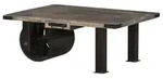 Couchtisch Mango 110x80x43 Grau Lackiert Railway 205