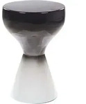 Beistelltisch Tibito Metall Schwarz