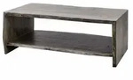 Couchtisch 120x60x45 Akazie Grau Lackiert Pure Acacia 430