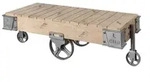 Couchtisch Mango 120x60x43 Whitewash Lackiert Railway 360