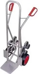 Variofit Aluminium Treppenkarre Mit 2 F&uuml;nfarmigen Radsternen Und...