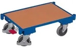 Variofit Euro-system-roller Mit Boden Und Eckh&uuml;lsen (10 Mm Rand) Zentralbremse
