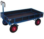 Variofit Handpritschenwagen Mit Bordwand Vollgummibereifung 1.985 X 980 Mm...