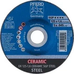 Pferd Tools Trennscheibe Eh 125x1,6x22,23 Mm Gekr&ouml;pft Ceramic Speziallinie Sgp Steel