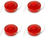 4x Fadenkopf (4 St&uuml;ck), Fadenschneider Ersatzteil F&uuml;r Rasentrimmer...