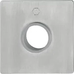 Dr&uuml;ckerrosette Mit St&uuml;tznocken - Rosette Flach & Eckig Passend Zu...