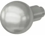 Knopfdr&uuml;ckerlochteil Kugelform, &Oslash; 50 Mm, Edelstahl - Marchesi