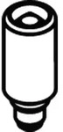 Diebstahlsicherung F. Papierhalter Rubinrot
