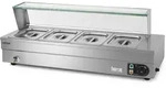 Vertes Speisenw&auml;rmer Aus Edelstahl, 1500 W, 4 X 1/2 Gn, 30-85&deg;c