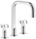 Gessi Inciso+ 3-loch-waschtischarmatur, Auslauf H=139 Mm X