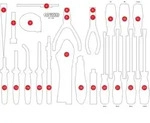 Ks Tools Leere Schaumstoffeinlage Zu 811.1032