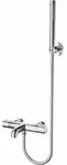 Aloni - Wannenarmatur Mit Thermostat Und Handbrause Chrom