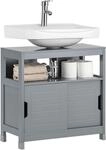 Frg128-sg Waschbeckenunterschrank Badm&ouml;bel Badschrank Mit Fu&szlig;polster Waschtisch