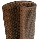 Balkon-sichtschutz Braun Und Schwarz 300x100 Cm Poly Rattan Vidaxl