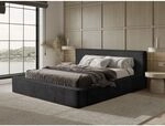 Polsterbett Doppelbett Modesto 160x200cm In Stoff Lincoln Schwarz
