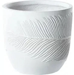Blumenk&uuml;bel Ftero 28 Cm Cremewei&szlig;