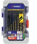 Ranger-box Mit 15 Technic-holzbohrern - Tivoly