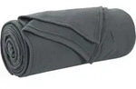 &Uuml;berwurfdecke Dunkelgrau 170 X 130 Cm Fleece Vidaxl