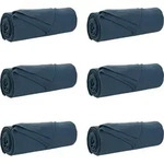 Wohndecken 6 Pcs Marineblau 350 X 270 Cm Fleece Vidaxl