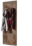 Wandgarderobe Sheesham 55x3x150 Grau Ge&ouml;lt Nature Grey 001